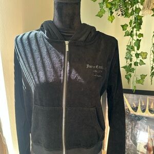 Juicy Couture Black Hoodie Jacket